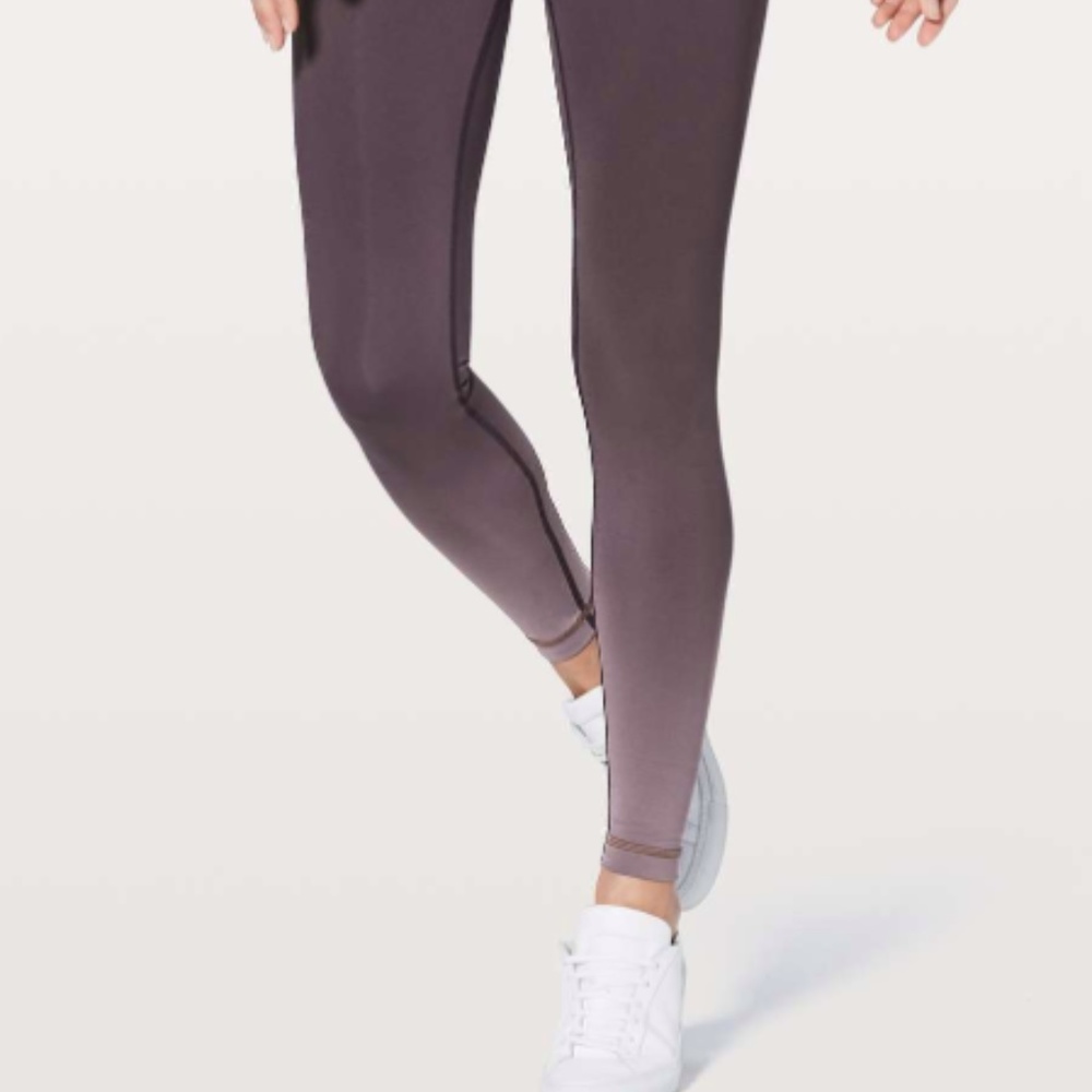 Lululemon Wunder Under Hi-Rise (Purple Ombre)